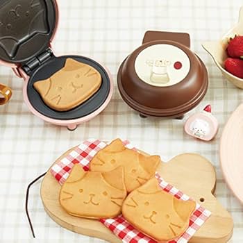 Amazon | ハピンズ Fuku Fuku Nyanko パンケーキメーカー ピンク（ミケ